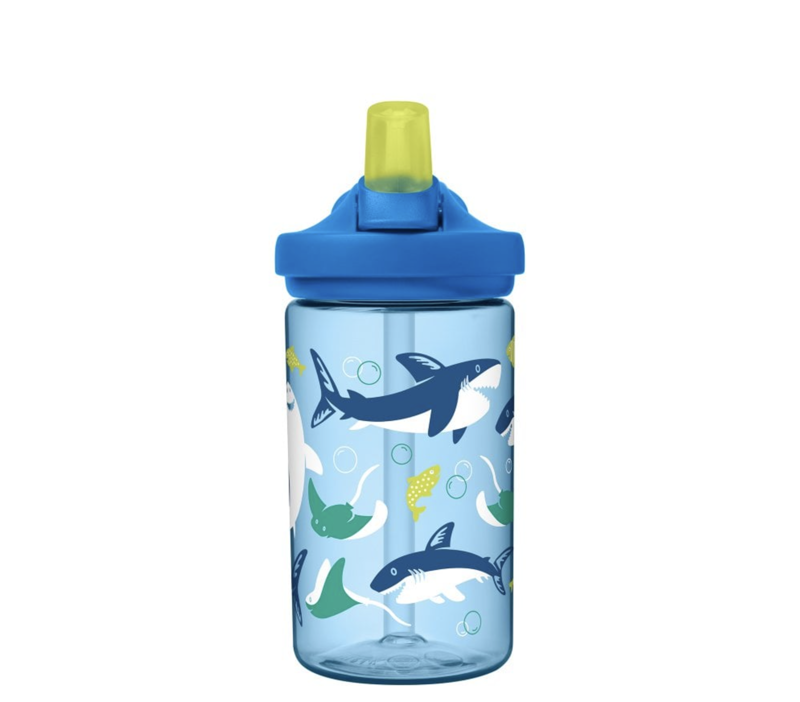 Camelbak Eddy+ Kids Bottle 400ml Sharks And Rays-1